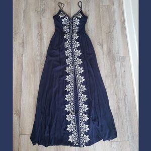 Soieblu Navy Maxi Dress